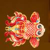Traditional Handheld Goldfish Lantern Waterproof Celebration Lantern  Mid-Autumn Festival