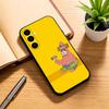 Чехол на телефон S-Sponge Funny B-Bob Animation Черный Силиконовый Мягкий Для Samsung Galaxy A73,A72,A71,A70,A53,A52,A51