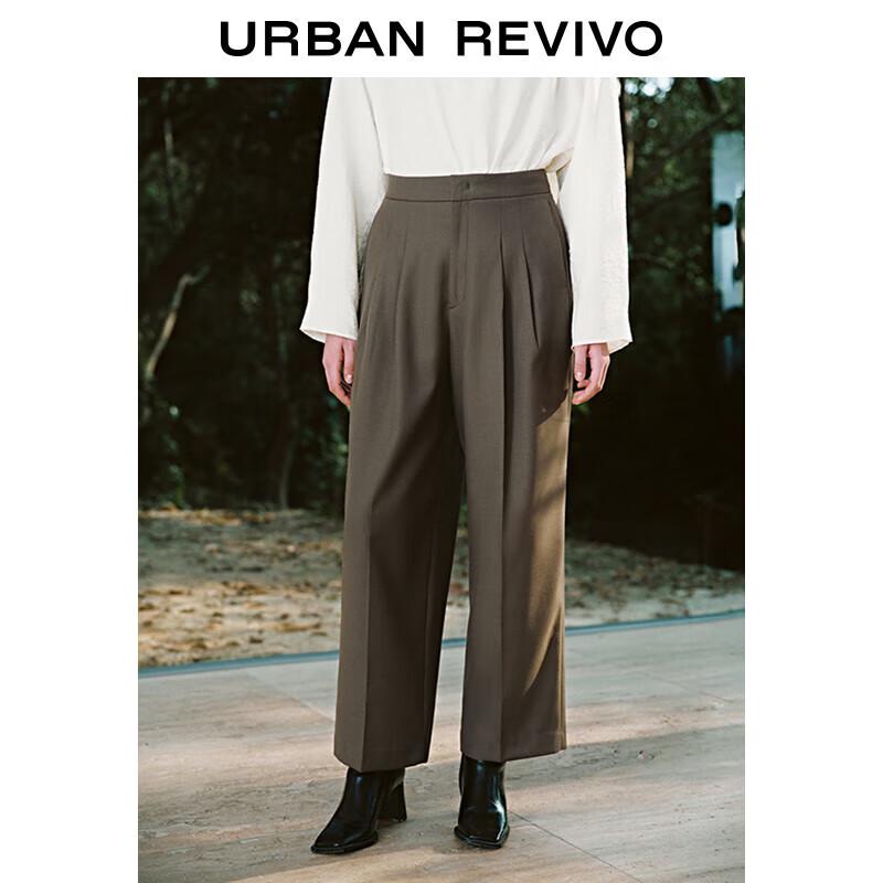 UR Women's Commuter Micro-Pleated Wide-Leg Pants