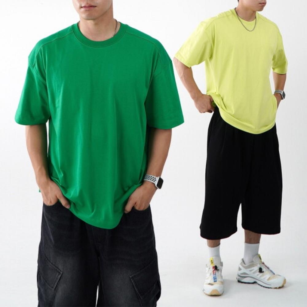 Onl Men CuT 20s ShorT Sleeve Oversized WhiTe T shirT