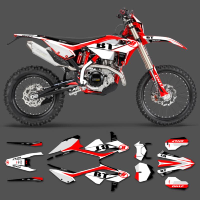 PowerZone Наклейки на мотоцикл Для BETA RR 2023 2024 2025 ENDURO 125 200 250 300RR 350 390 430 480