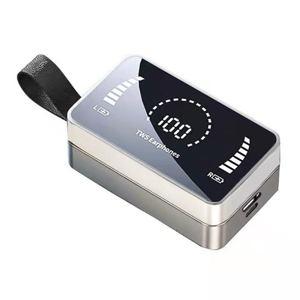 Беспроводные BT наушники Внутриканальные Спортивные Музыкальные Наушники Чип BT5.0 Светодиодный Интеллектуальный Цифровой Дисплей