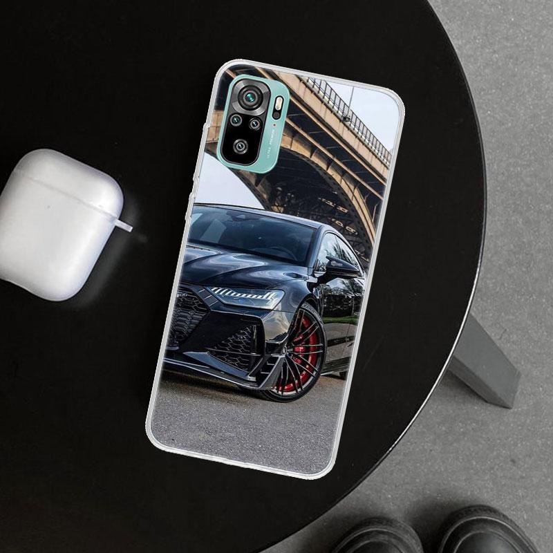 Суперкар Для A-Audis R-S Sport Чехол для телефона для Xiaomi Redmi Note 15 14 13 12 11 Pro Plus 14S 12S 11S 11T 11E 10S 10 На заказ