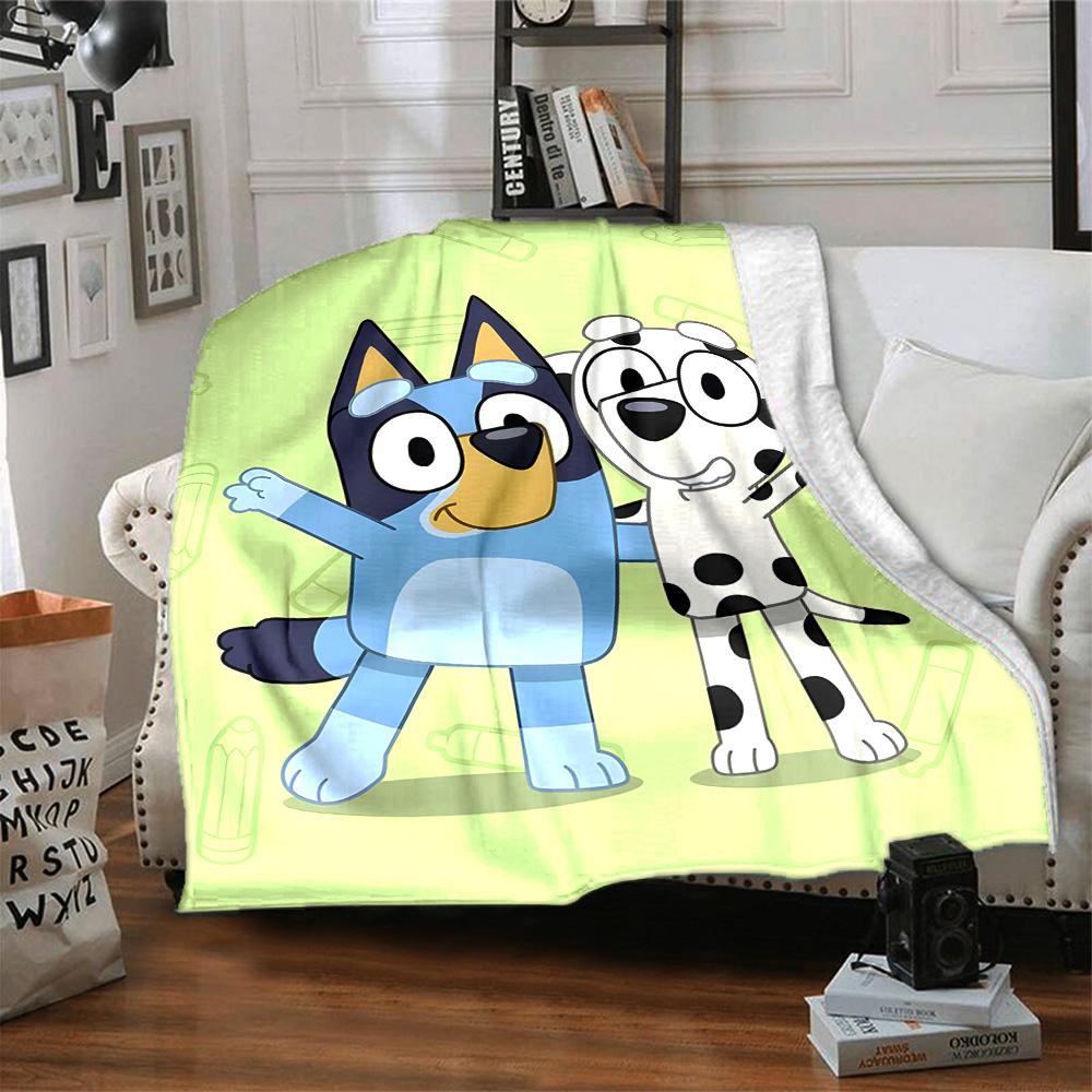 1pc B-Blucy Blanket, Gift, for Men and Women, Soft Blanket, Good for Sofa Bed Couch Travel, Lightweight Flannel Blanket