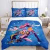 3pcs KPOP Demon Hunters, Huntrix Bedding Set: Perfect for Bedroom or Guest Room. Soft and Comfortable with No Core Included yy251009179