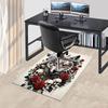 1PC wolves, skeletons Non-Slip Floor carpet, suitable for Office, bedroomand playrooms. It can also be used as a sofa footrest cover-T25