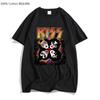 New T Shirt Black Tops for Men KISS Rock & Roll T-Shirt Heavy Metal Band Merch 100% Cotton Tshirt for Male/Female Punk Goth Tops