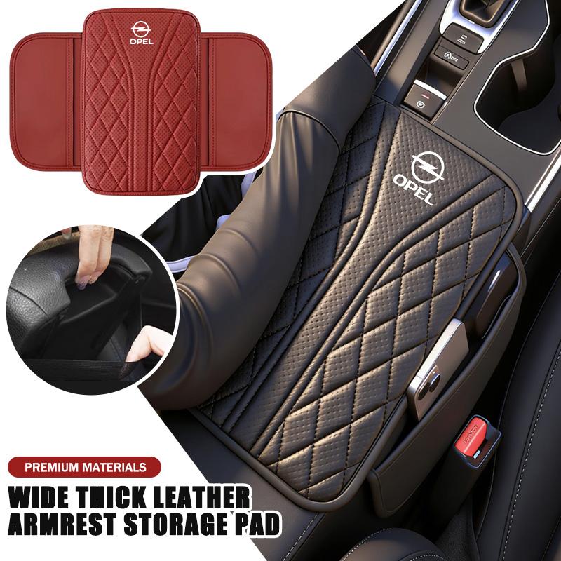 For Opel Car Armrest Storage Pad Auto Center Console Cushion with Side Pockets Corsa Mokka Astra Cascada Adam Insignia Meriva asd022