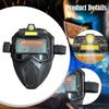 Auto Darkening Welding Face Cover Hood Lightweight Removable Weld High Performance Welder