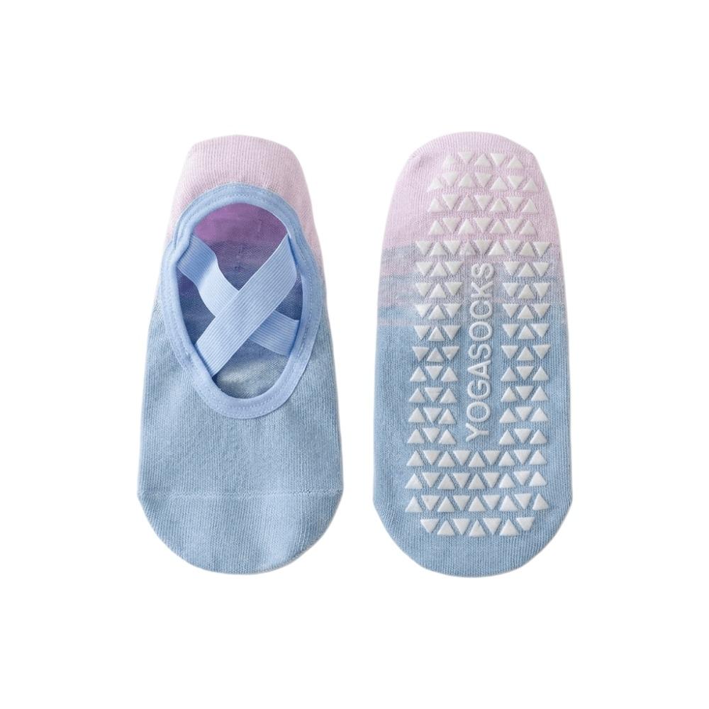 Breathable Fitness PilatesSocks Non-Slip Floor Socks Sweet Gradient Silicone Yoga Socks Sports