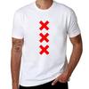 Amsterdam XXX logo TShirt Big Size Crew Neck TShirt