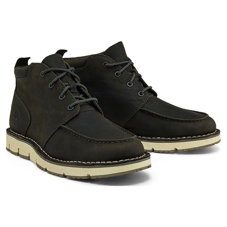 Timberland Chukka Прочные амортизирующие удобные ботинки для отдыха на открытом воздухе по щиколотку мужские ботинки черного цвета A2GQQW