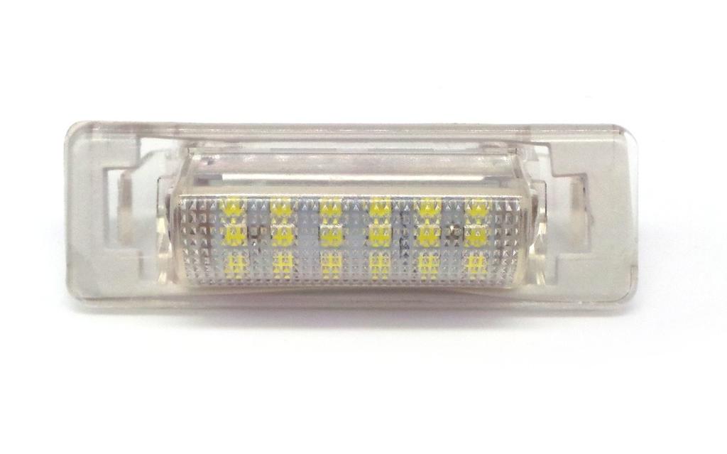 Светодиодные фонари подсветки номерного знака 2 шт., совместимые с Mercedes, 12 В, для бездорожья