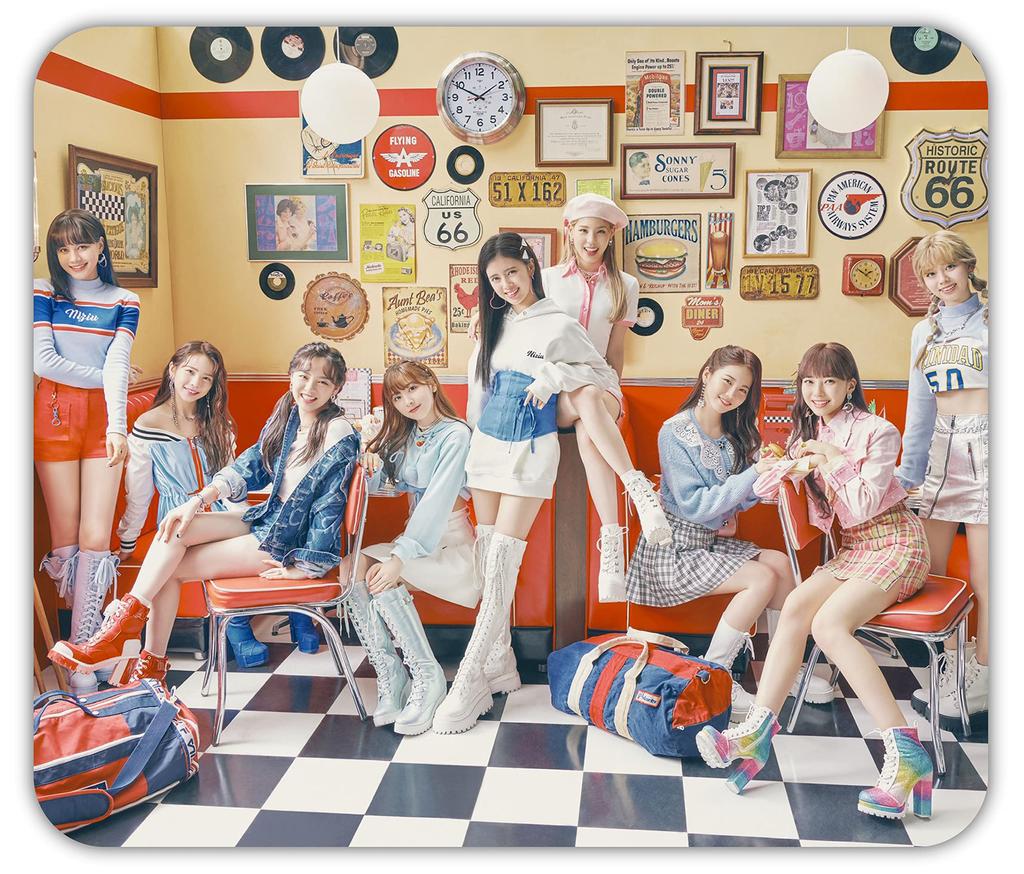 Мягкий коврик для мыши NiziU vol.6