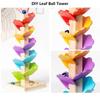 Musical Tree Marble Ball Run Track Building Blocks Kids Wooden Toys Montessori Learning Educational Toys For Children Gifts