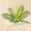 Artificial Palm Tree Tropical Plants Branches Fake Plants