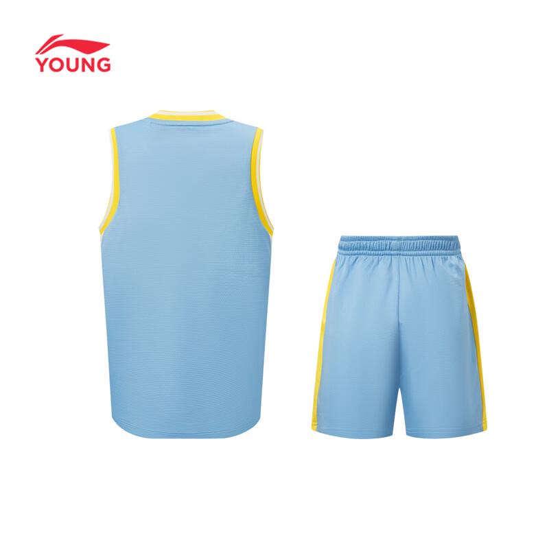Li-Ning Детский дышащий спортивный комплект без рукавов