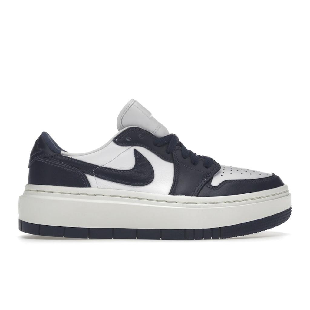 Air Jordan 1 Elevate Low Midnight Navy Женские кроссовки Белый Парус DH7004-141