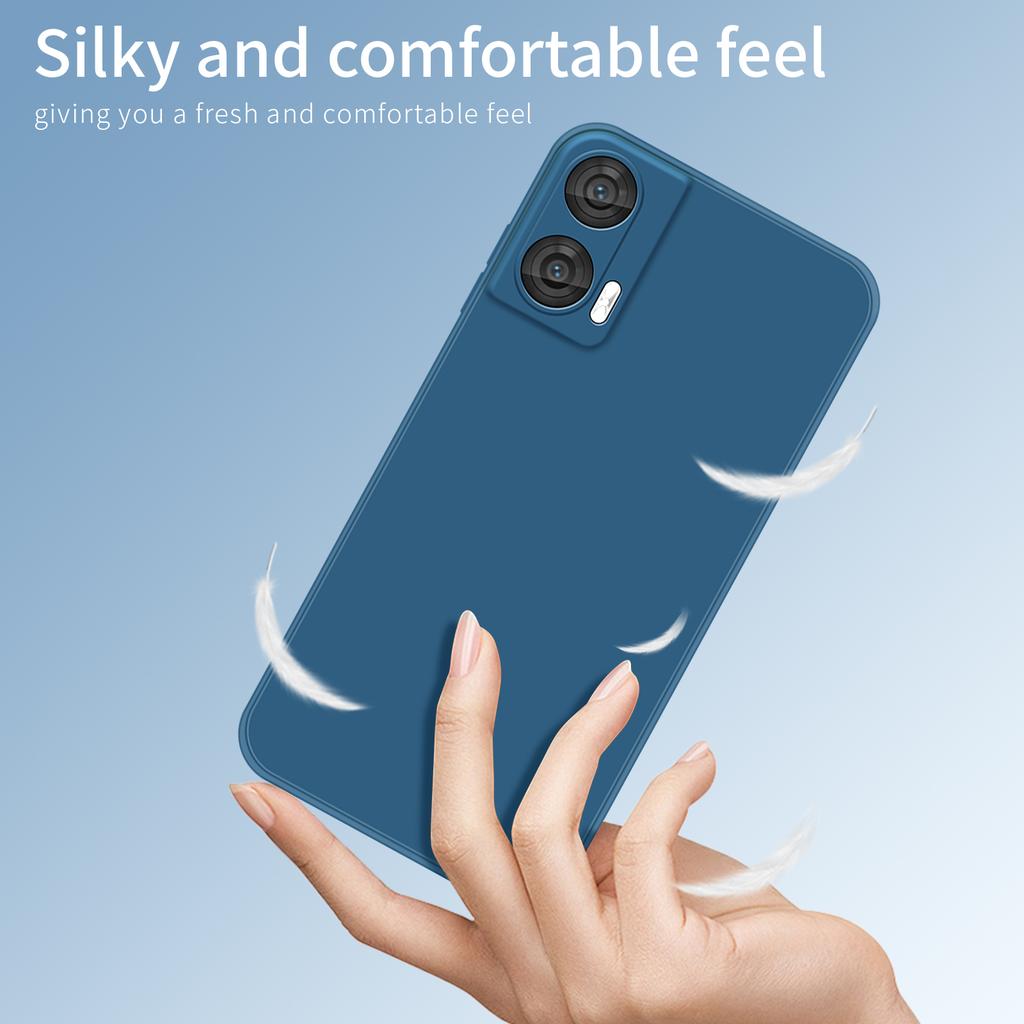 PINWUYO JK Серия Touching Для Motorola Moto G85 5G/S50 Neo 5G Чехол Шелковистый На ощупь Мягкий ТПУ Задняя Крышка Телефона