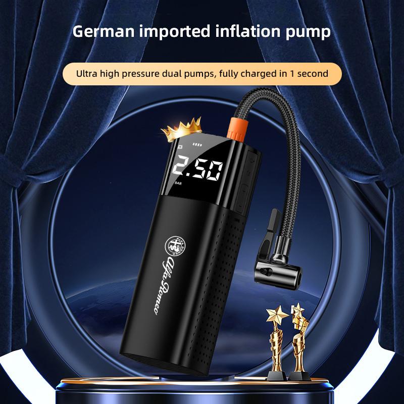 Car Accessories Portable Inflation Pump Auto Mobile Power Bank Tool For Alfa Romeo 156 159 147 4C 8C 166 Giulia Giulietta Mitoxya563