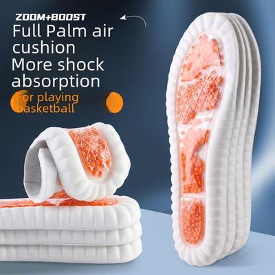 Стельки с воздушной подушкой ZOOM: Дышащий, амортизирующий, утолщенный эластичный комфорт для бега и тренировок