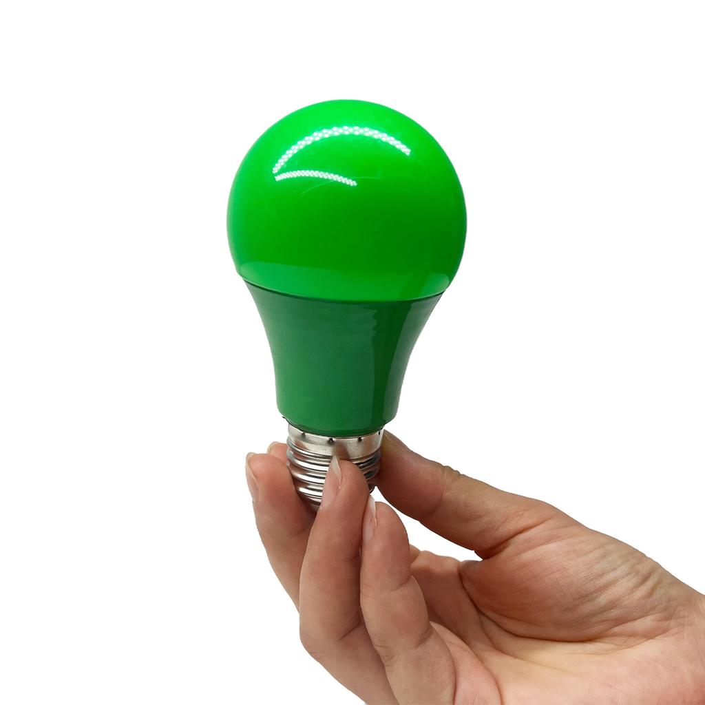 Светодиодная лампа-глобус E27 B22 A60 5 Вт, декоративный свет, красный, синий, желтый, зеленый, розовый, фиолетовый, оранжевый свет для домашнего праздничного декора, 110 В 220 В