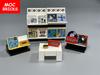MOC Кубики Музыкальная Газета CD Диск Карта Корабль Печатные Плитки 2x2 1x2 Собранные Строительные Блоки Игрушки Сделай Сам Идеально Для Детей Куклы