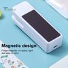 Mini Bag Sealing Machine Food Package Sealer Moisture-proof USB Rechargeable with Cutting Function Freshness-keeping Plastic Bags Snack Bags Sealer