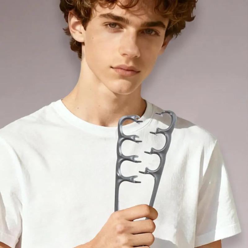 Расческа для придания объема и текстуры, салонная расческа с широкими зубьями для укладки волос для мужчин и женщин, расческа для пышных вьющихся волос для объема и пробора челки