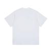 Liquid Metal Letter Print Loose Fit Cotton Tee Men Women Streetwear Casual Short Sleeve Round Neck T-Shirt