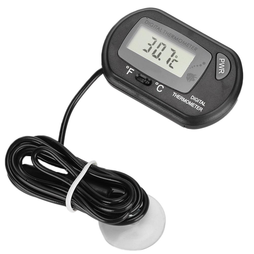 Digital LCD Sensor Aquarium Water Thermometer Controller Wired Fish Accessories