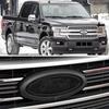 Car Sticker 2026 22.3X9cm Car Front Grille Emblem Sticker Rear Trunk Decal Replacement Accessories For Ford F150 F250 Edge Escap