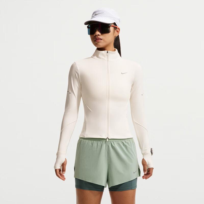 Nike Женская спортивная вязаная куртка-бомбер