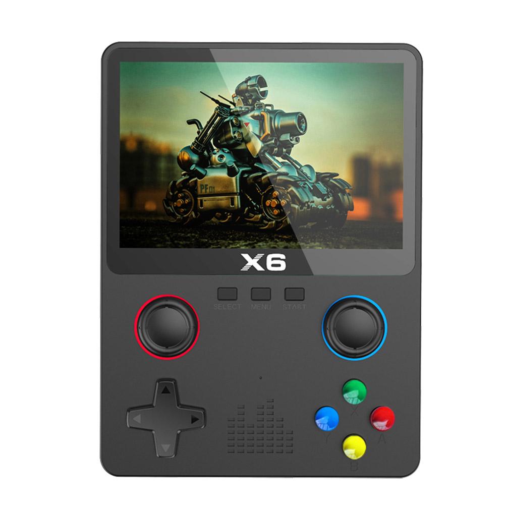 X6 Портативная игровая консоль 3,5-дюймовый Ips HD экран мини портативный игровой плеер 3D джойстик встроенный 10000 игр для Gba Fc детские подарки