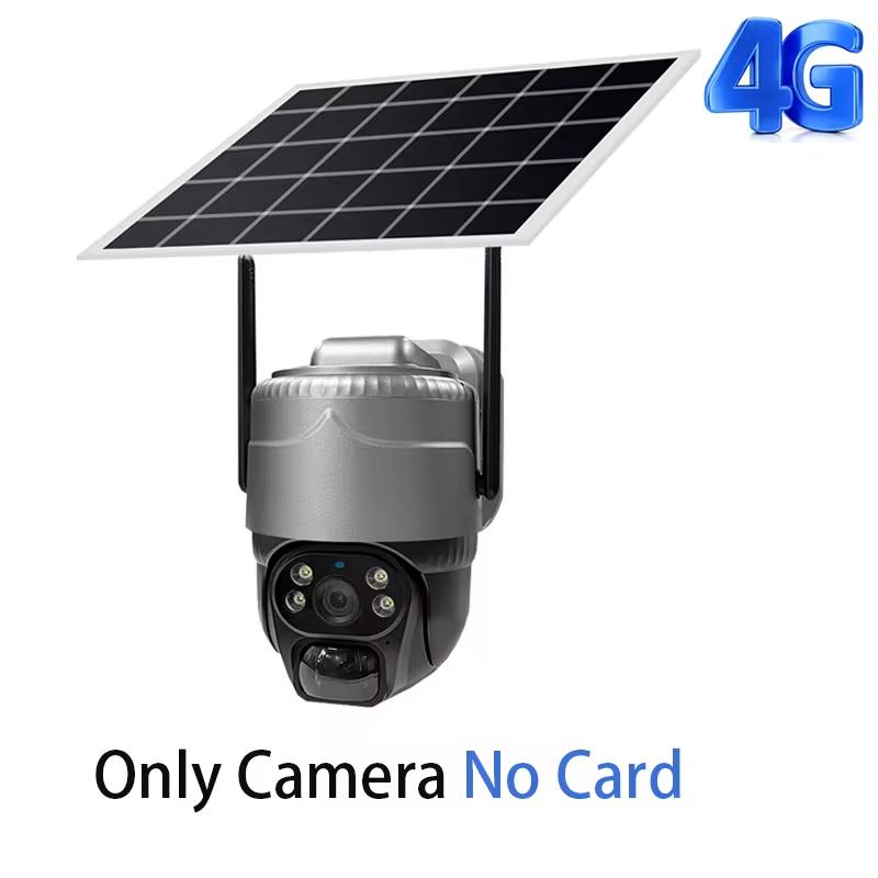 Новая 5-мегапиксельная HD-камера на солнечных батареях 4G/WIFI для улицы 4G Sim со встроенным аккумулятором телекамера PTZ автоматическое отслеживание домашняя охранная камера видеонаблюдения