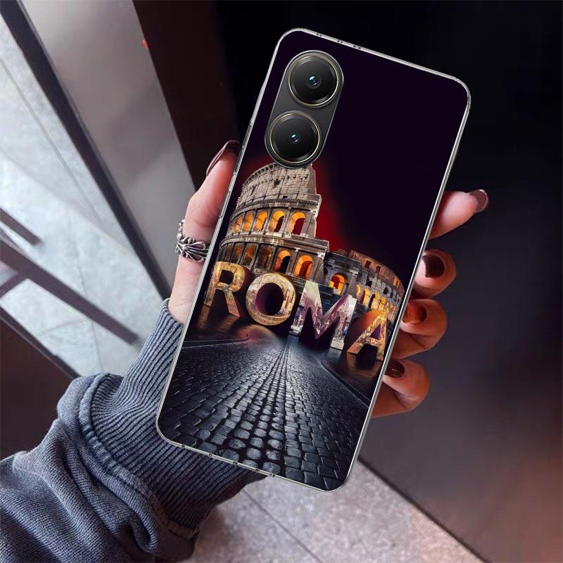 Roman Colosseum Phone Case For Xiaomi Poco X7 X6 X5 Pro F7 Ultra Redmi 15C 15 13 13C 12 12C 10 10A 10C 9 9A 9C 9T Shell Poco X7
