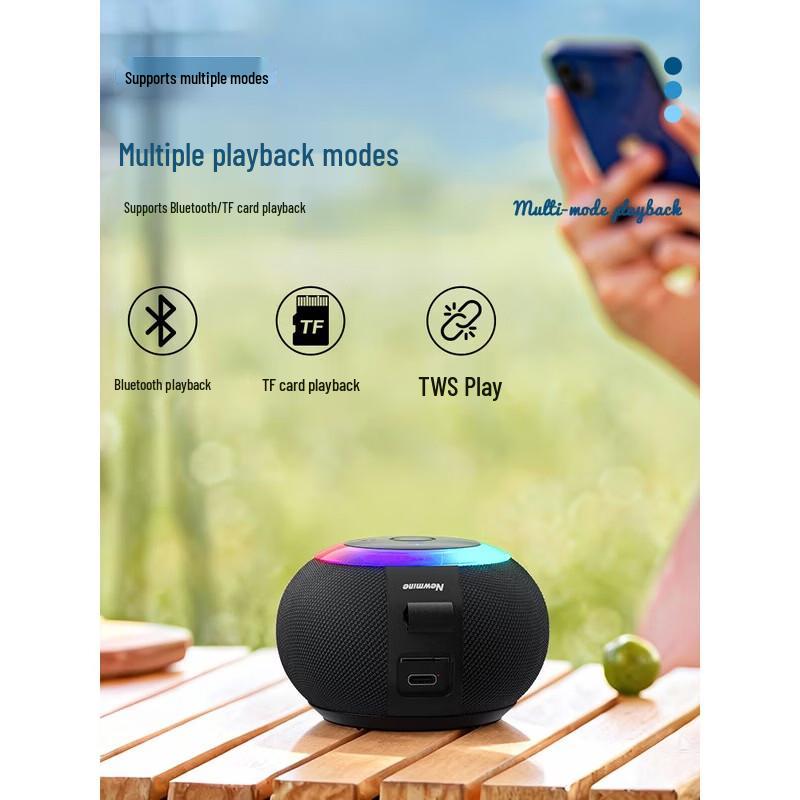 Newmine BT538 Waterproof Suction Cup Bluetooth Speaker CN plug (adapter included) (CN version)