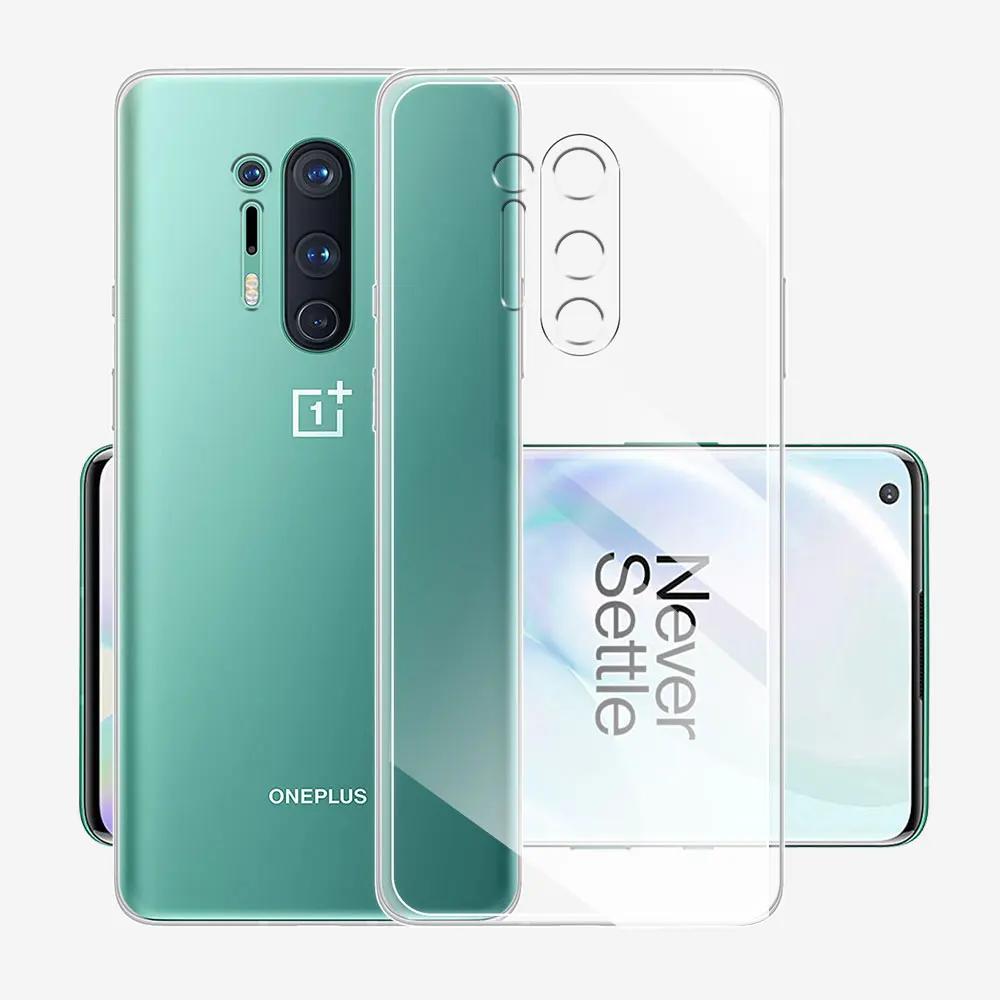 Для OnePlus 8 8Pro Чехол Ультратонкий Силиконовый Мягкий Прозрачный Чехол-накладка на заднюю панель Для OnePlus 8 Coque Для OnePlus 8 Pro Fundas 1+8 Чехол