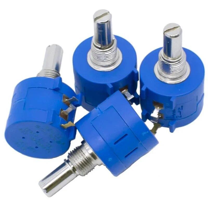 3590S-2-103L Потенциометр 1K, 2K, 5K, 10K, 20K, 50K, 100K, европейский прецизионный многооборотный потенциометр, 10-оборотный регулируемый резистор