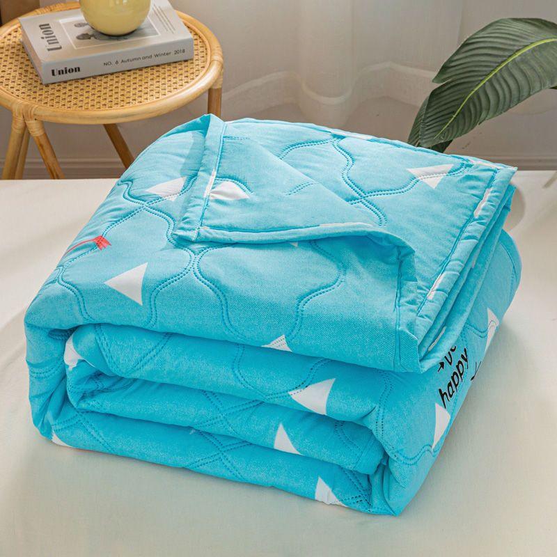 Летнее тонкое стеганое одеяло с мультяшным принтом, детское покрывало, кондиционер, одеяло, одноместное, двуспальное, размер Queen King Size