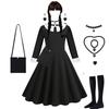 Halloween Dress Girl Costume for Girls Black Dress