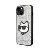 Karl Lagerfeld Nft Glitter Choupette Patch - Etui Iphone 14 (Srebrny)