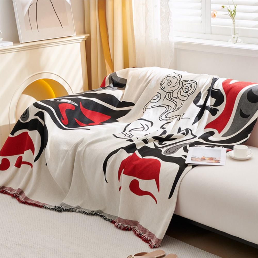 Модный чехол для дивана из синели с принтом, ткань, покрывало для дивана, полное покрытие, универсальный чехол для дивана, пылезащитный чехол для дивана, подушка