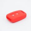 Elf Dyna Duro Truck Smart Key Case Silicone Red Anti-Scratch Shockproof Protective Guard