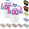 Custom Football Jerseys Personalized Printed Team Name & Number Sports Uniform For Men Women Youth