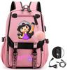 Harajuku Simple and Versatile Junior High School Student Schoolbag Female Lightweight Large-capacity Junior High School Student Backpack