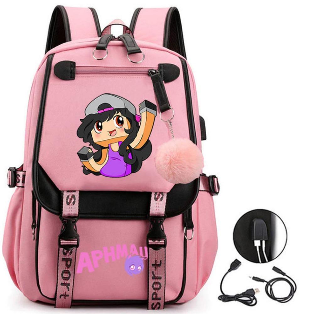 Harajuku Simple and Versatile Junior High School Student Schoolbag Female Lightweight Large-capacity Junior High School Student Backpack