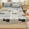1 Pc Cat Printed Bed Sheet for Double Bed Single/Queen/King Bed Cover for Kids Pure 100% Cotton Sabanas Cama Matrimonial Sheets
