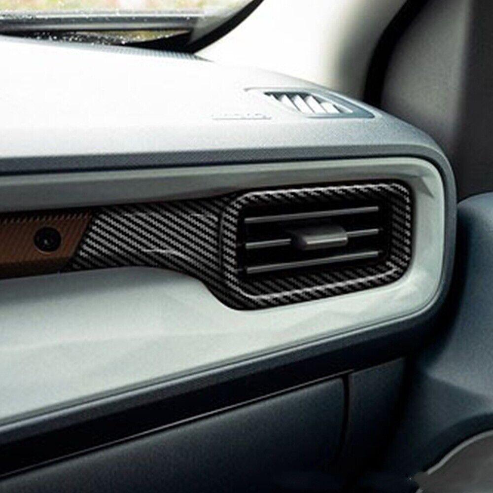 Carbon Fiber Side Vent Air outlet Trim Cover For Ford Maverick Accessories