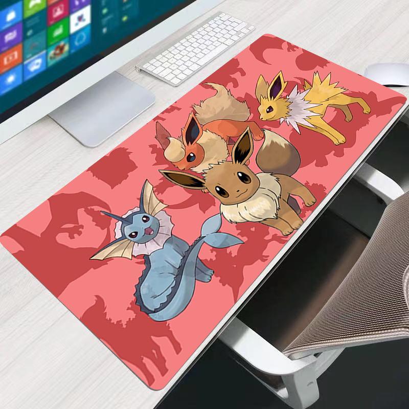 xcm Mouse Pad Pokemon Computer Laptop Anime Keyboard Mouse Mat Larger Big Mousepad Keyboards Pad Gamers Decoracion Desk Mat